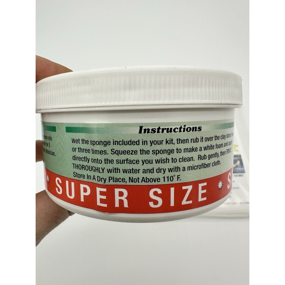 Bio Cleaner Multi Purpose Cleaner Citrus Super Size with No Streak Cloth 17.5oz - Picture 2 of 6